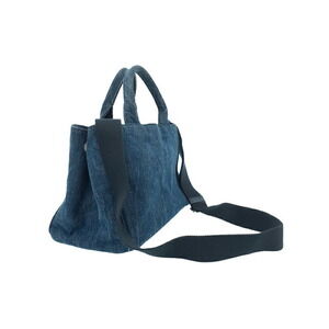 Prada Handbag Jeweled Canapa Bag